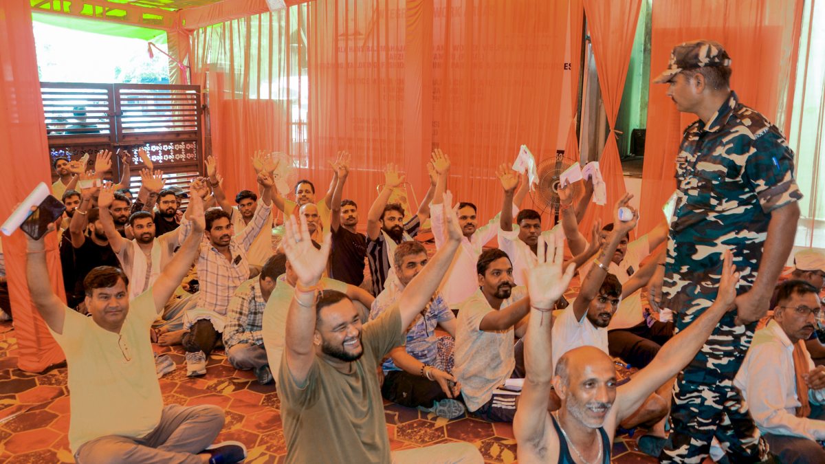 Pilgrims register at Jammu base camp for Amarnath Yatra 2026