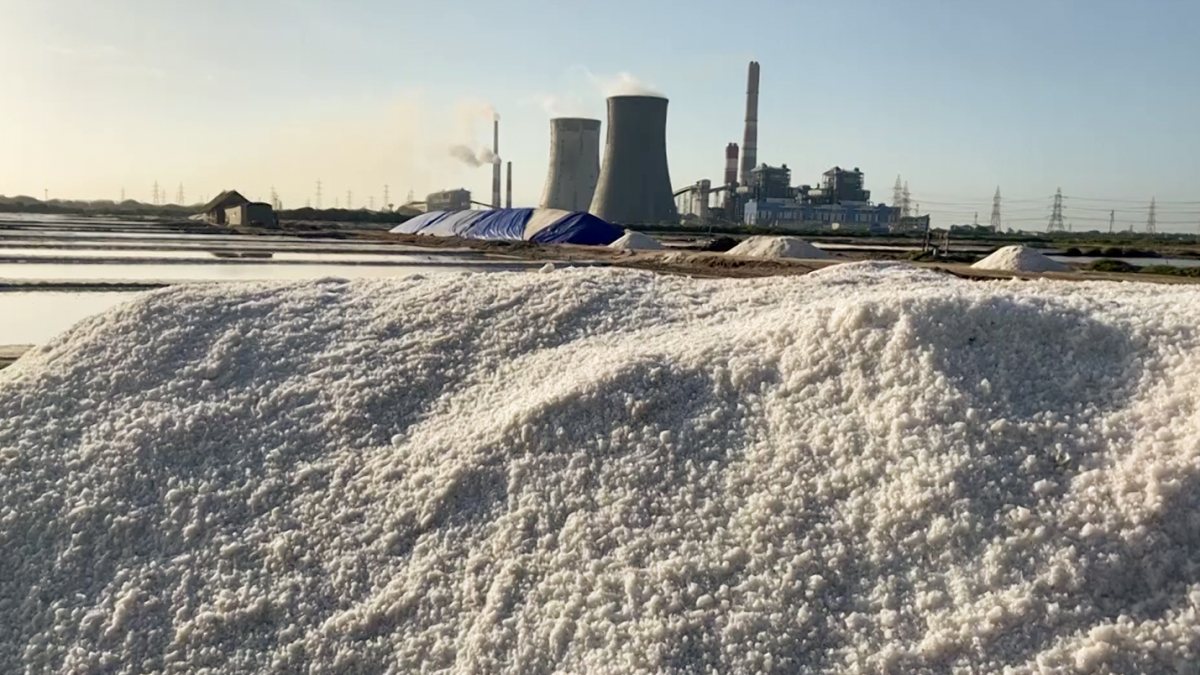 A view of salt industry in Thoothukudi