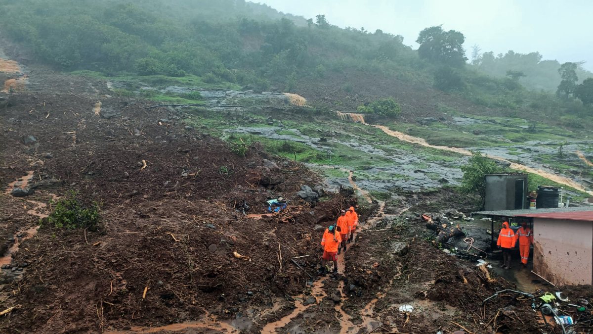 Search and rescue operation underway after landslide in Pune's Patan village