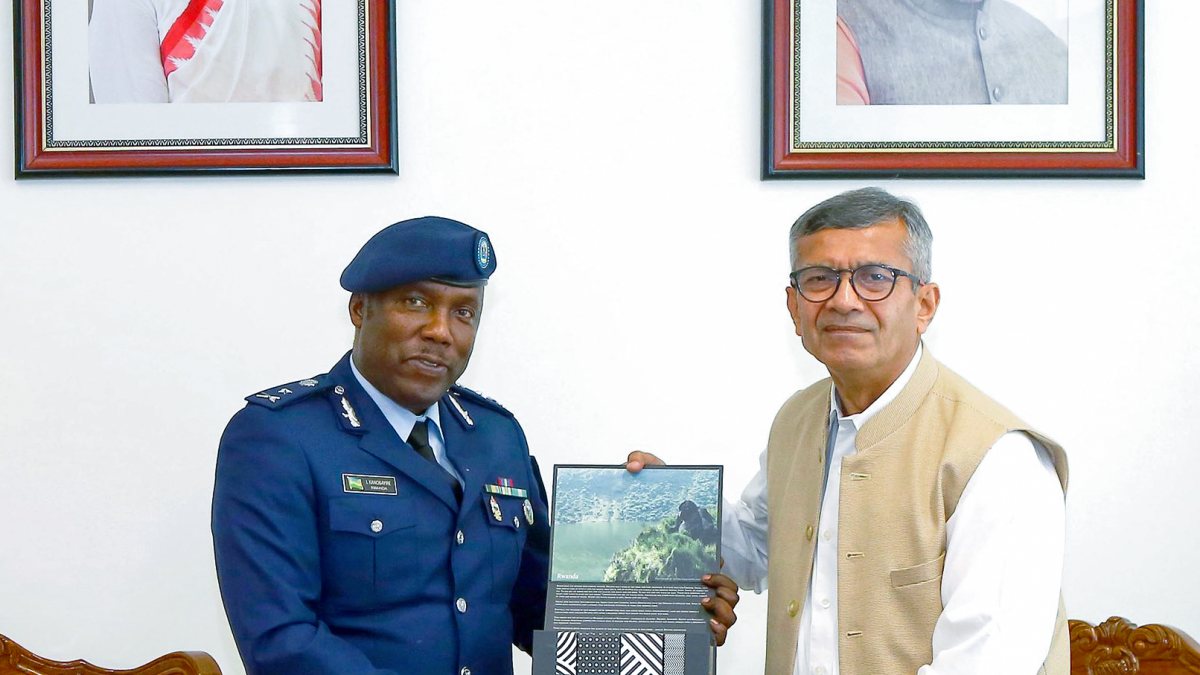 Defence secretary meets Rwanda brigadier general in New Delhi