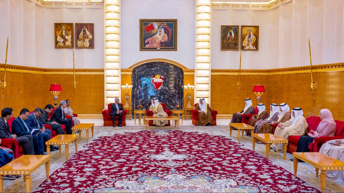 Jaishankar meets Bahrain king, crown prince in Manama