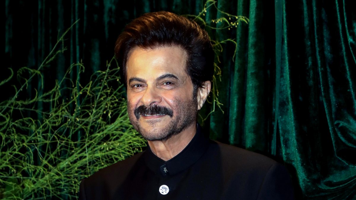 Anil Kapoor at daughter Anshula Kapoor's wedding reception