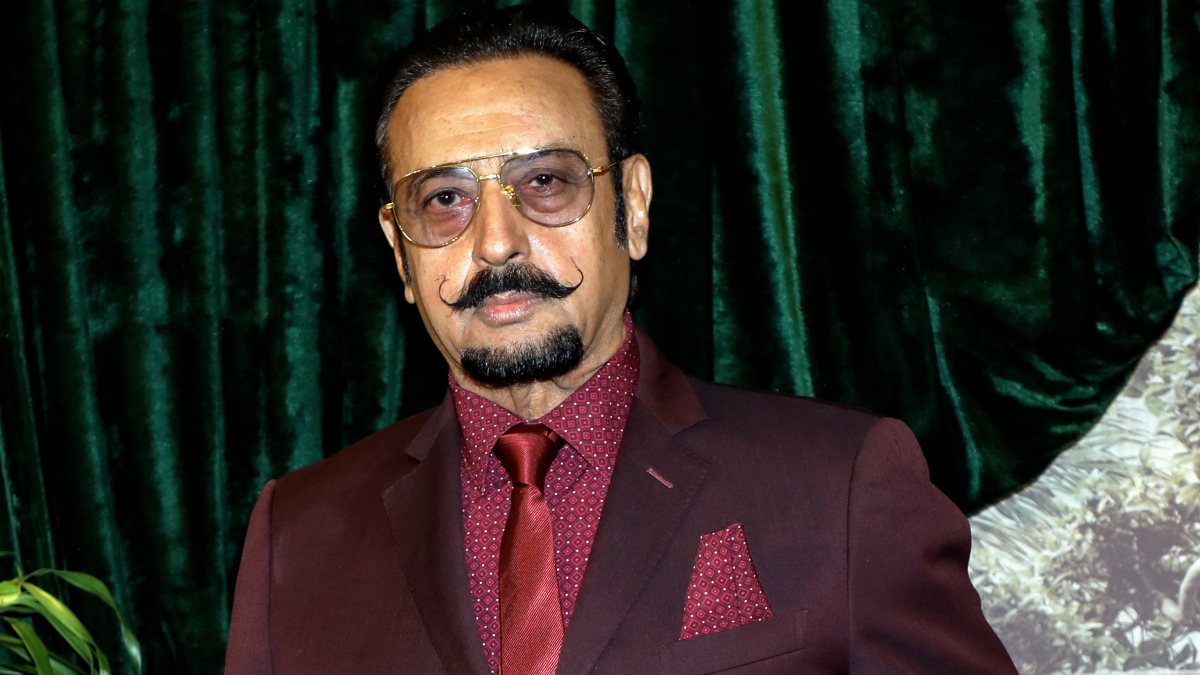 Bollywood actor Gulshan Grover at Anshula Kapoor's wedding reception