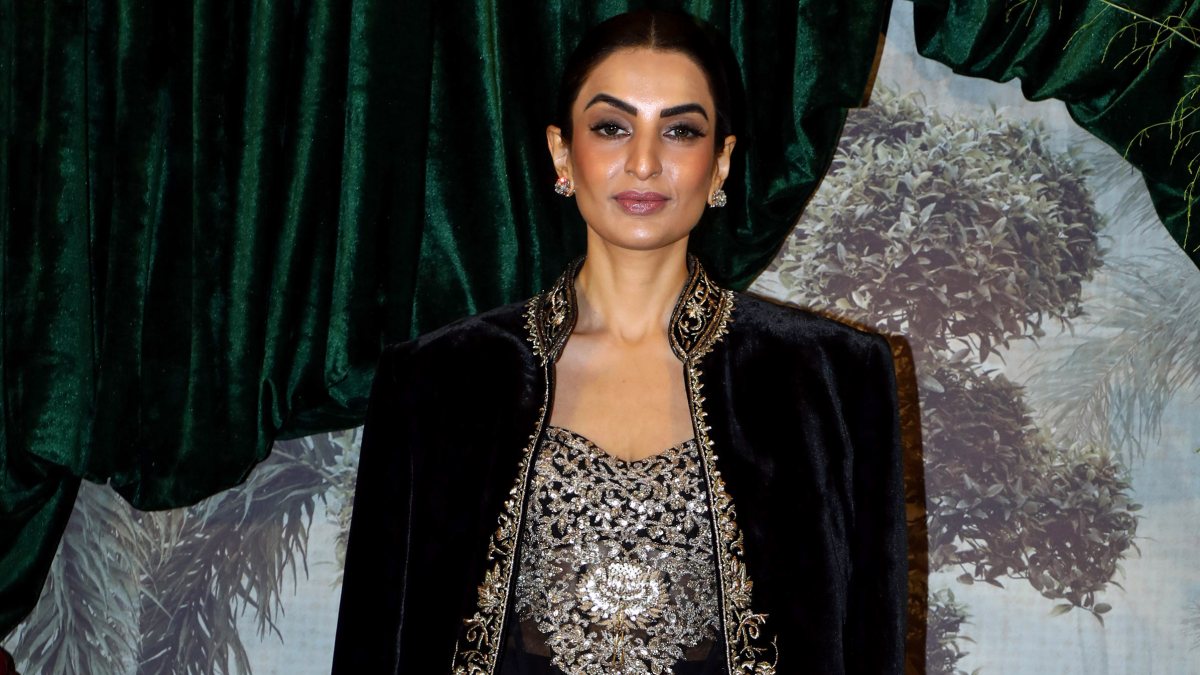 Ranveer Singh's sister Ritika Bhavnani at Anshula Kapoor's wedding reception