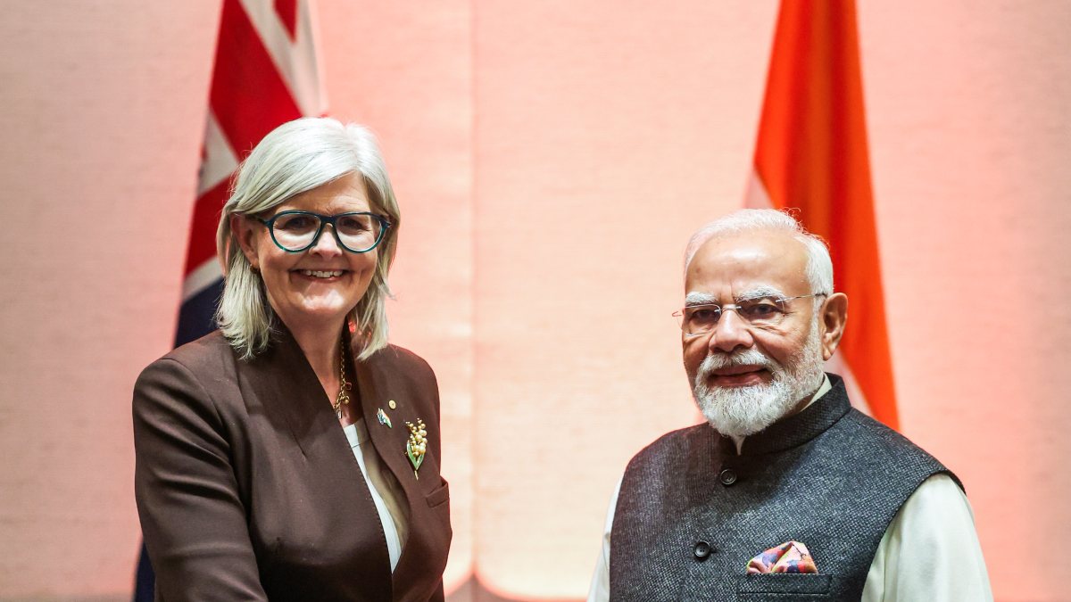 Modi meets Australia's Governor General Sam Mostyn in Melbourne
