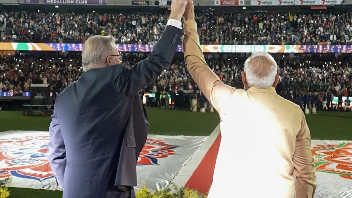 Modi and Albanese attend community programme in Melbourne