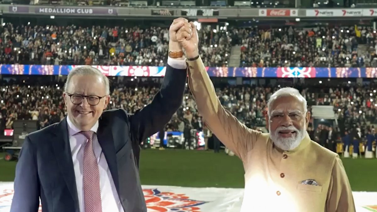 Modi and Albanese attend community programme in Melbourne