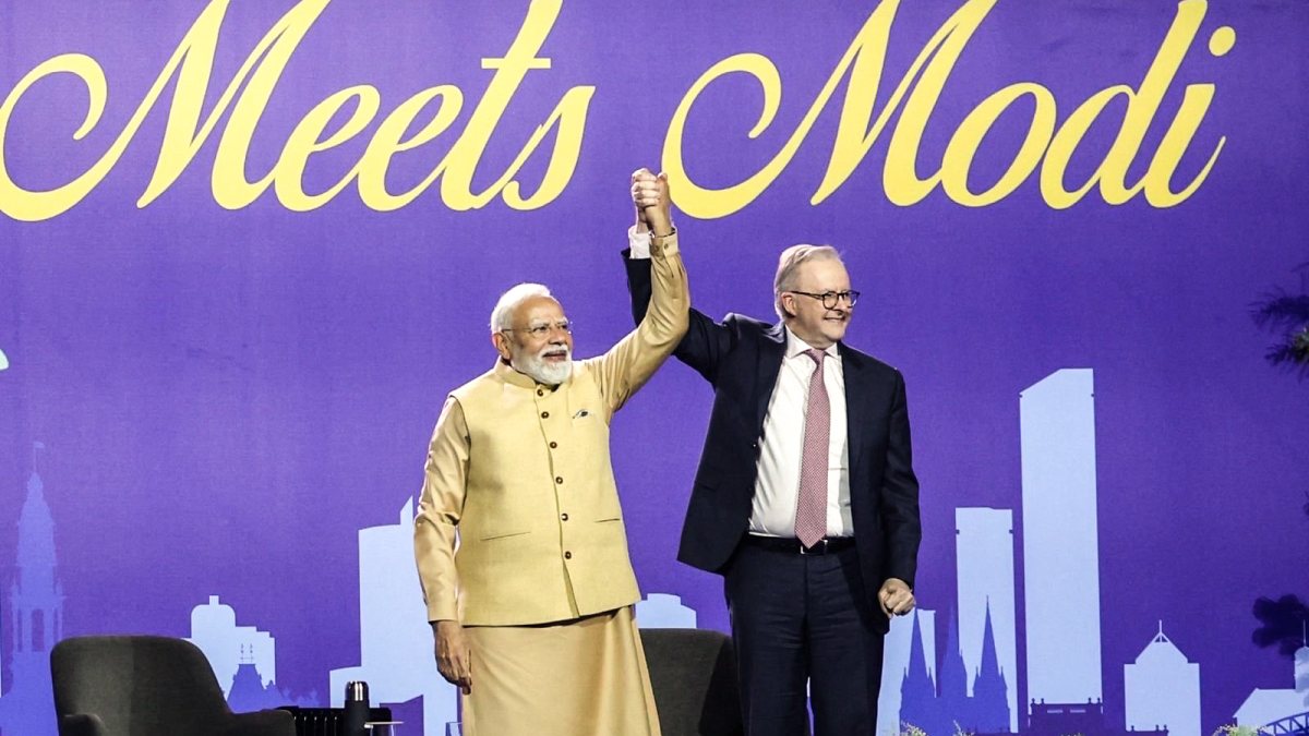 Modi and Albanese attend community programme in Melbourne