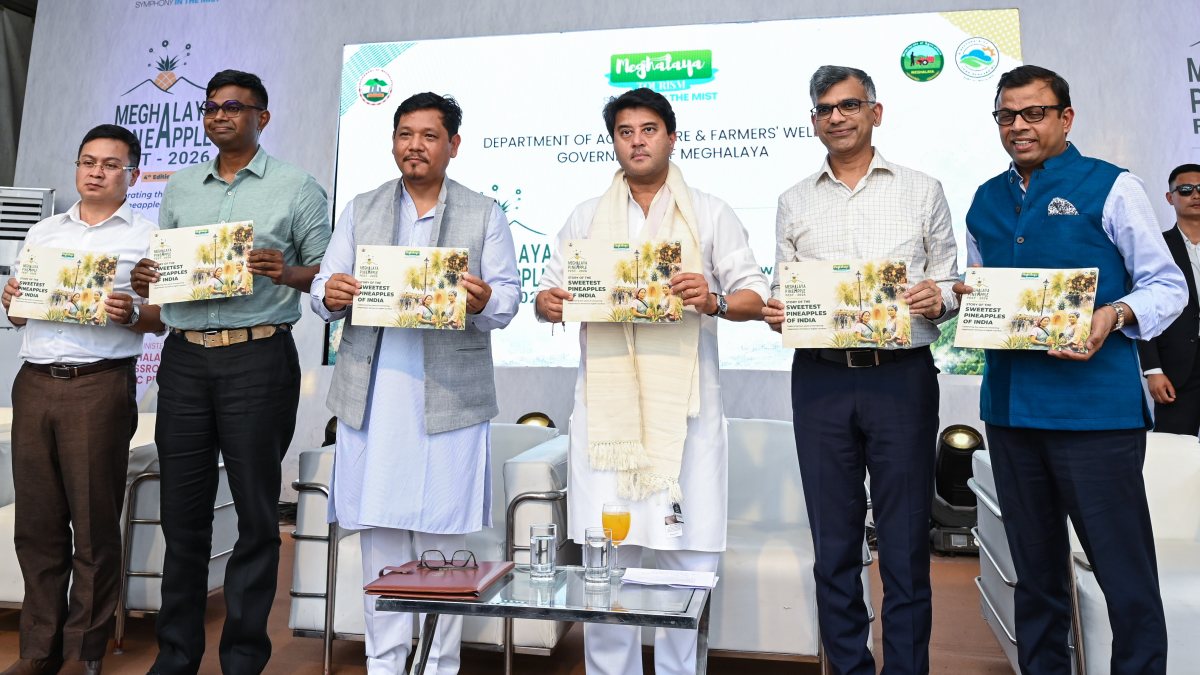 Sangma and Scindia inaugurate Meghalaya Pineapple Festival in Delhi