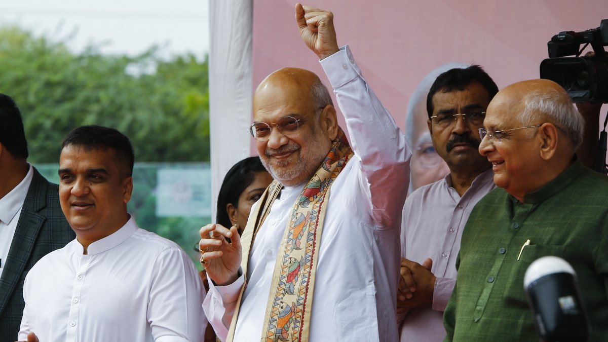 Amit Shah launches five million tree plantation mission in Ahmedabad