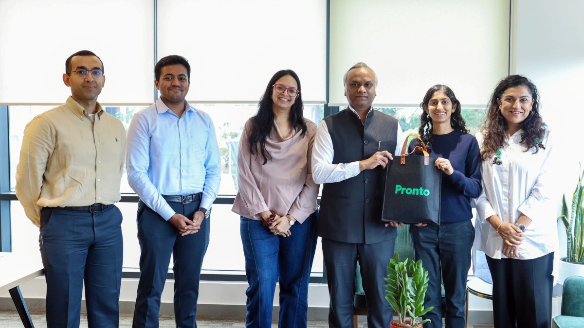 Karnataka minister meets Pronto team in Bengaluru