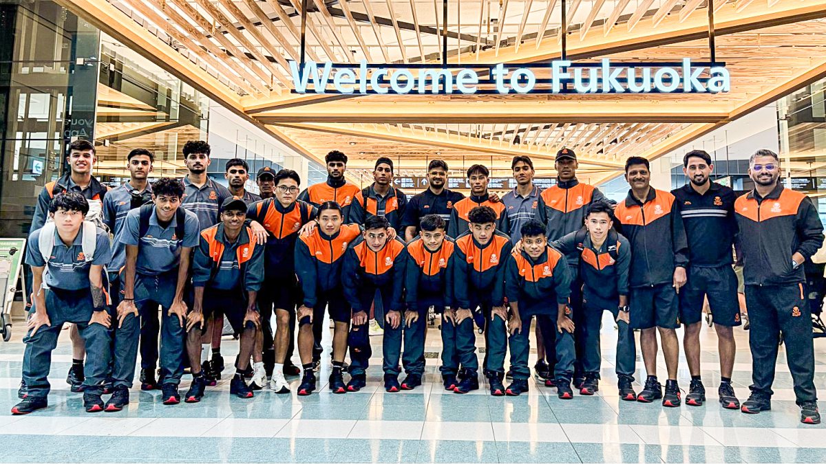 Punjab FC youth team arrives in Japan for RFDL season