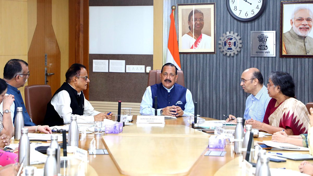 Jitendra Singh chairs joint review meeting of science ministries