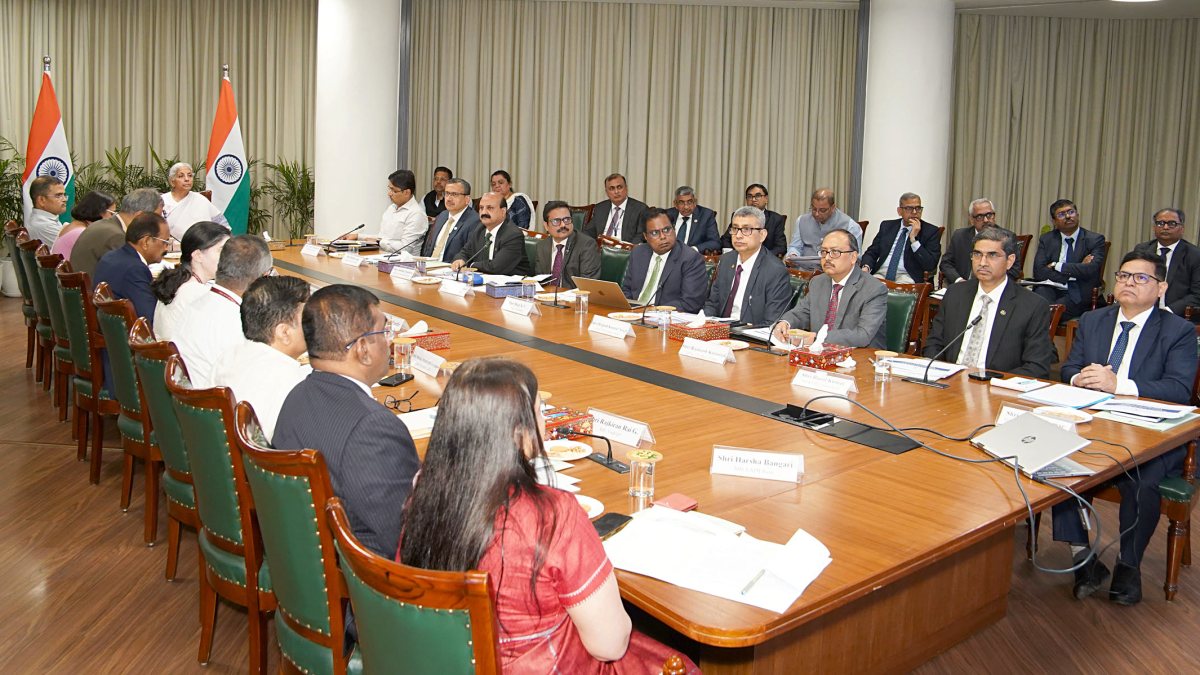 FM Sitharaman chairs review meeting of public sector banks