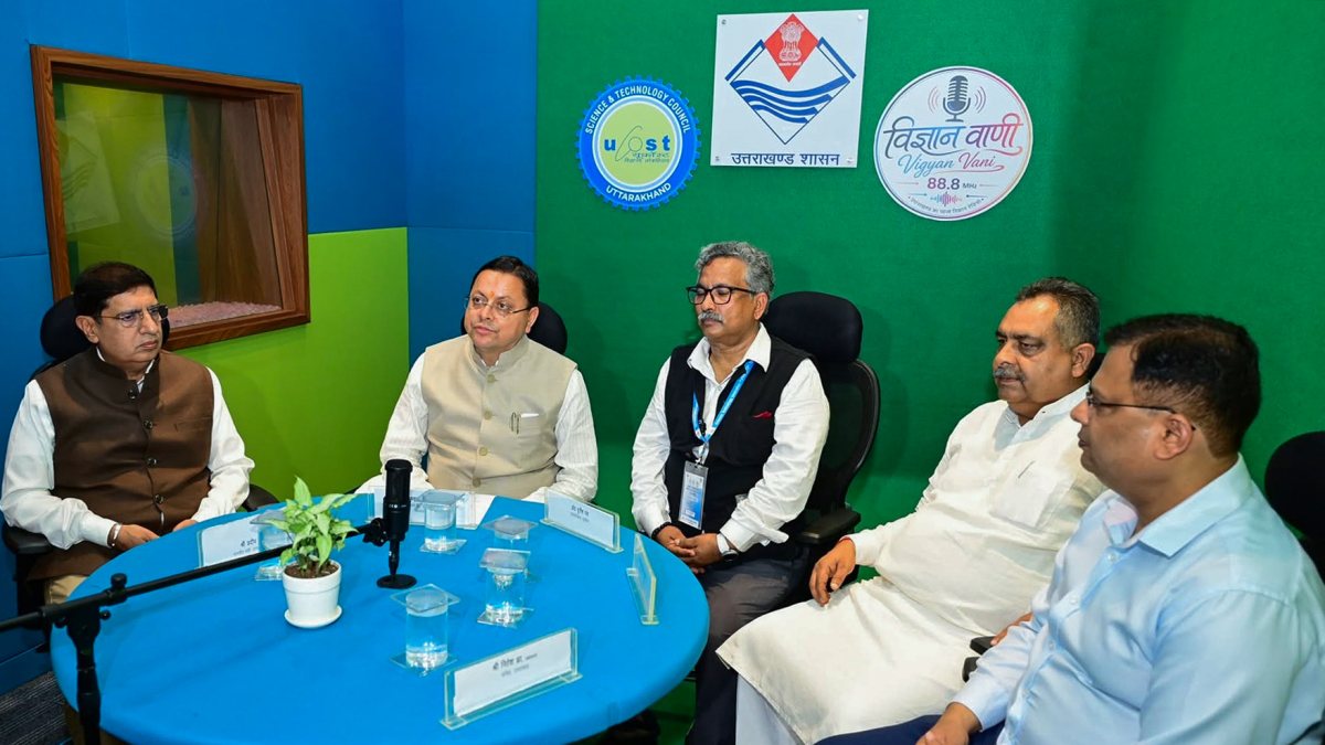 Uttarakhand CM Dhami launches Vigyan Setu initiatives in Dehradun