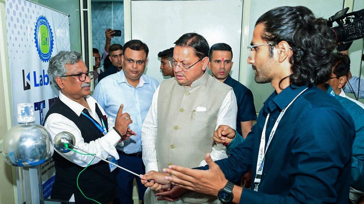 Uttarakhand CM inspects under-construction Science City in Dehradun