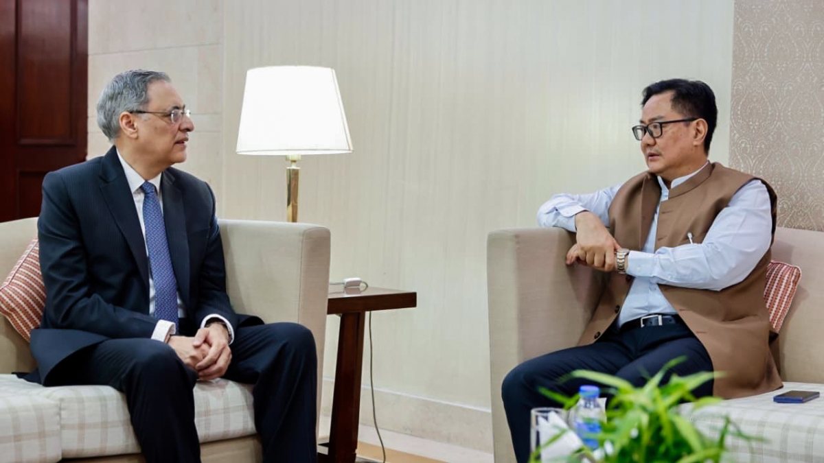 MEA spokesperson shares post on Rijiju's Qatar visit