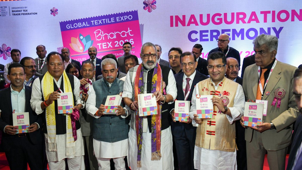 Giriraj Singh inaugurates Bharat Tex 2026 in New Delhi