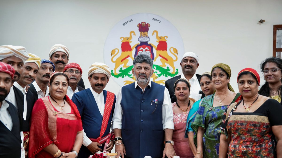 Kodava delegation meets Karnataka CM Shivakumar in Bengaluru