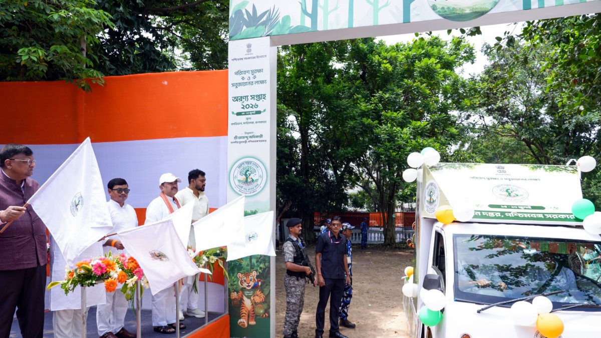 Suvendu Adhikari launches Banarath for Aranya Saptah 2026