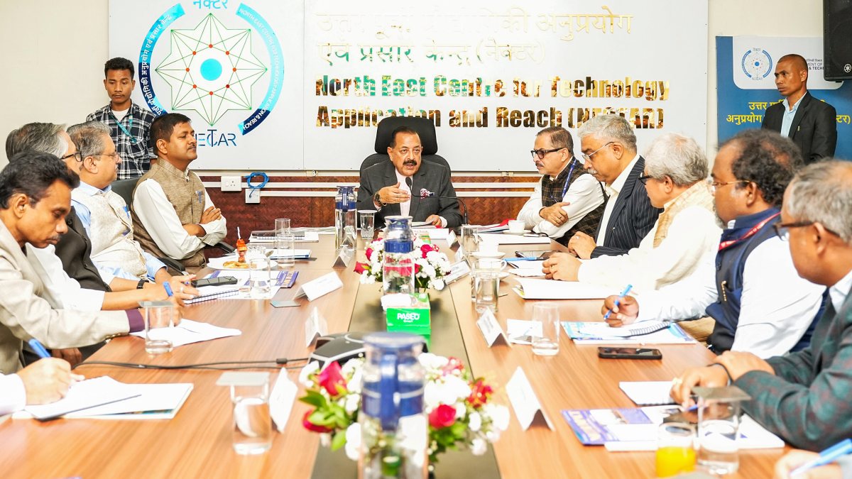 Union minister Jitendra Singh visits NECTAR STEM centre in Shillong