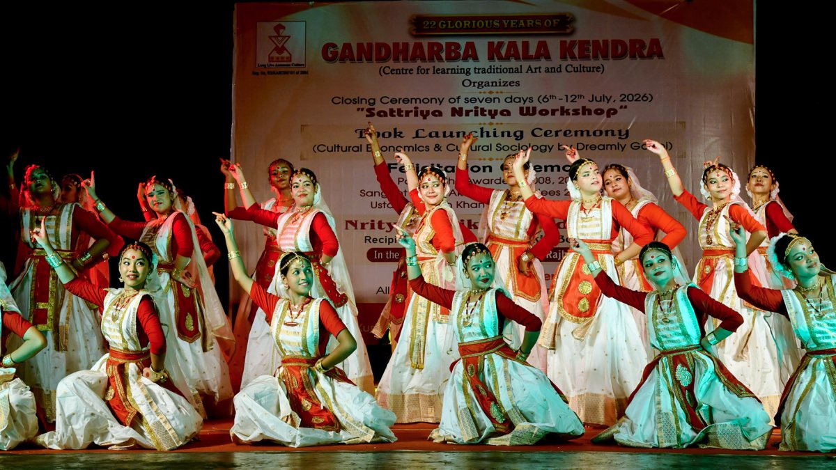 Sattriya dance marks Gandharba Kala Kendra foundation day