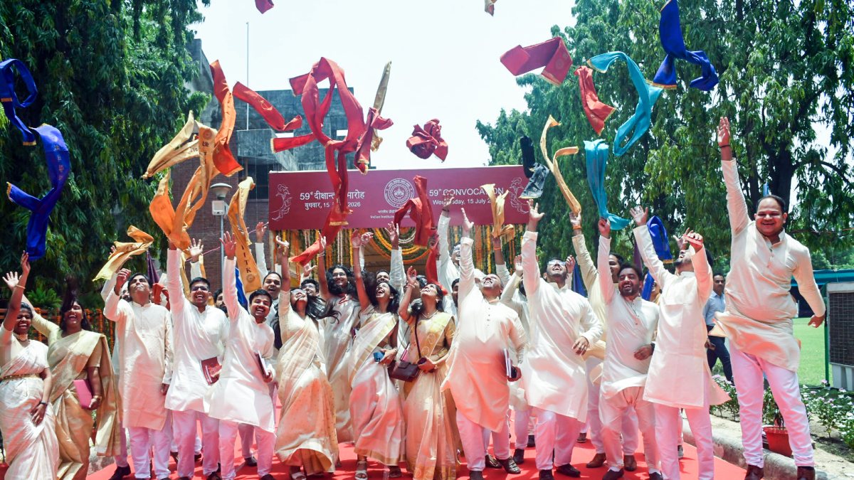 IIT Kanpur graduates celebrate at 59th convocation