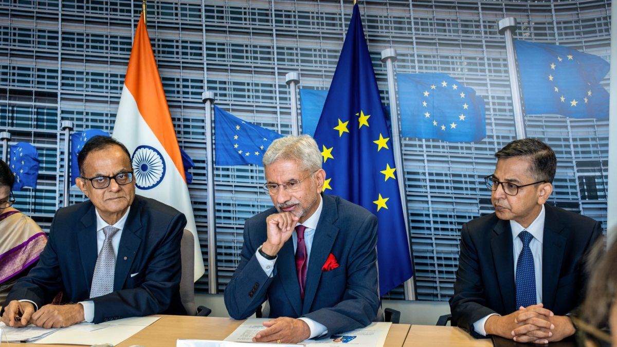Jaishankar meets EU innovation commissioner in Brussels
