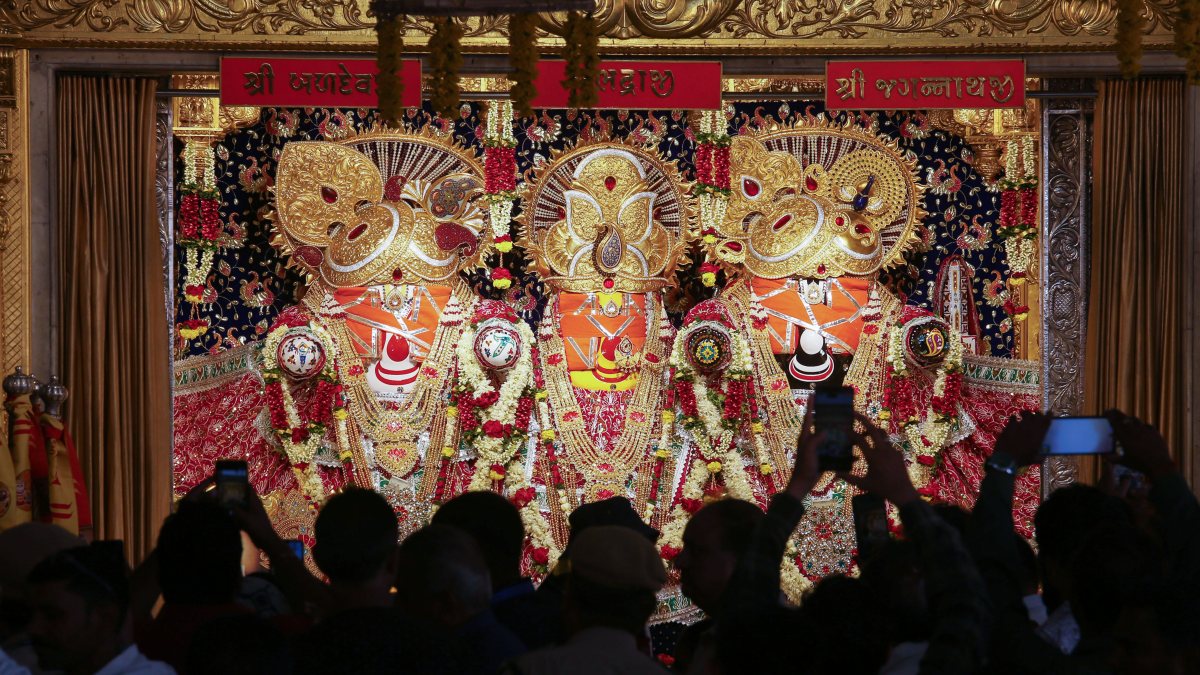 Devotees offer prayers at Jagannath Temple ahead of Rath Yatra
