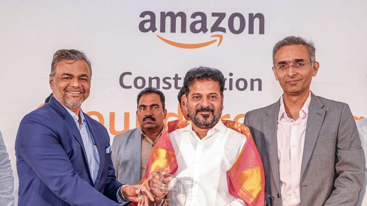 Telangana CM lays foundation for data centre in Hyderabad