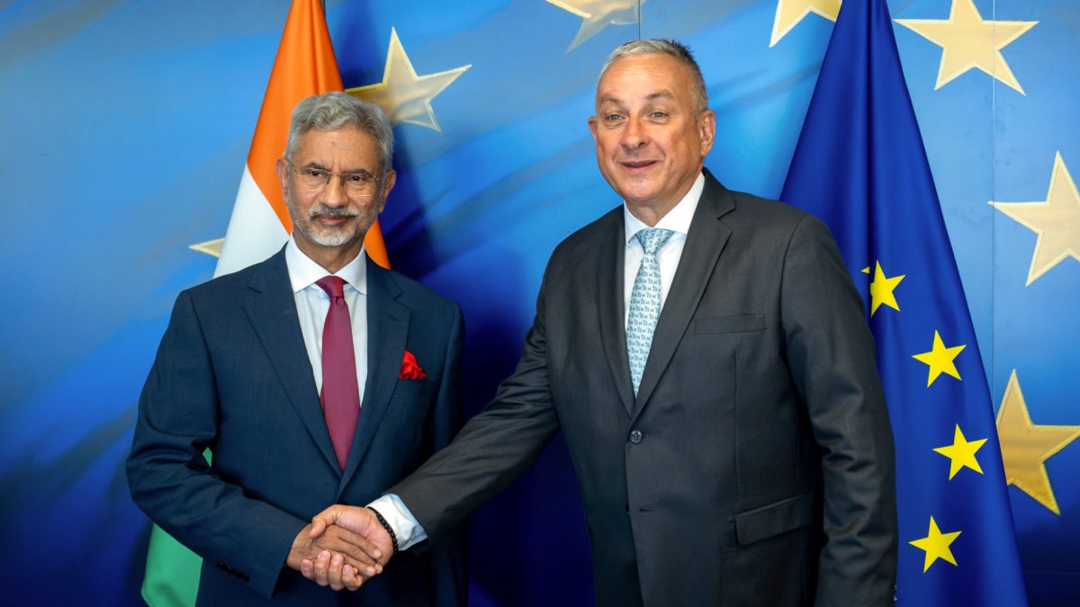 Jaishankar meets EU commissioner in Brussels on partnerships