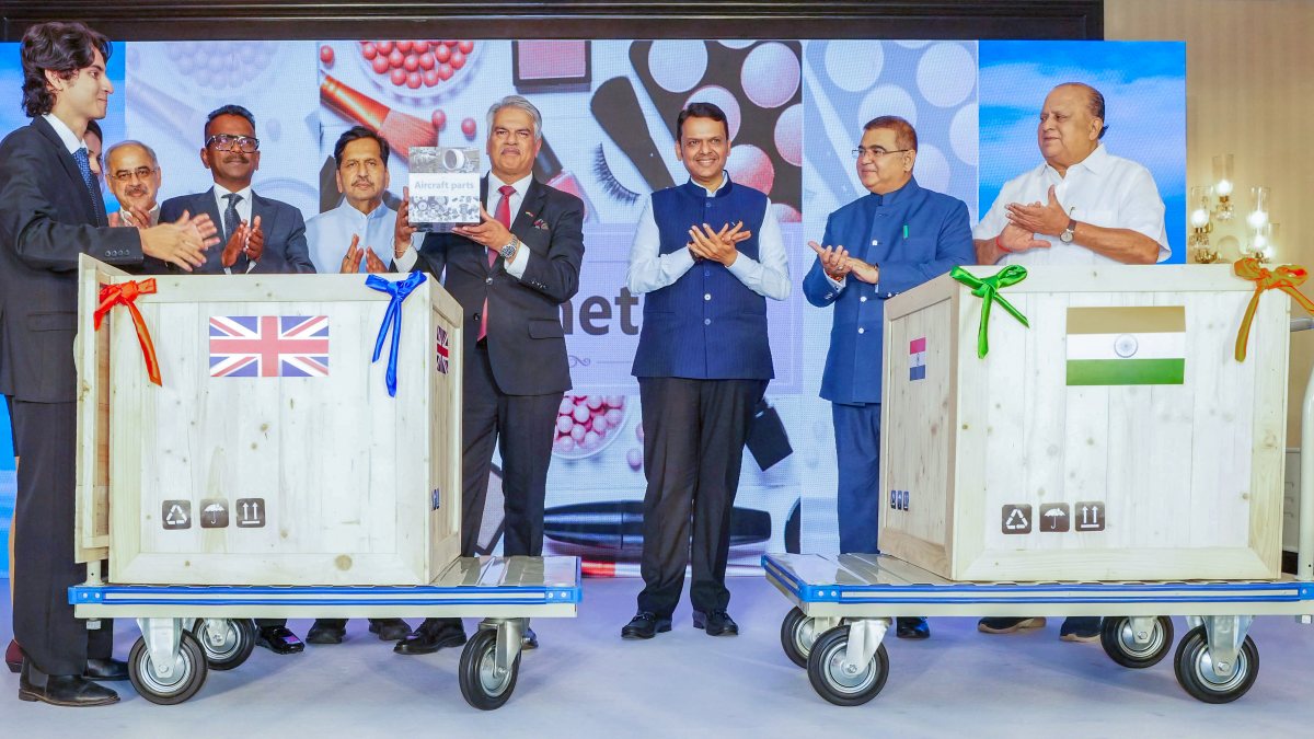 Maharashtra CM Fadnavis inaugurates India-UK trade pact event in Mumbai