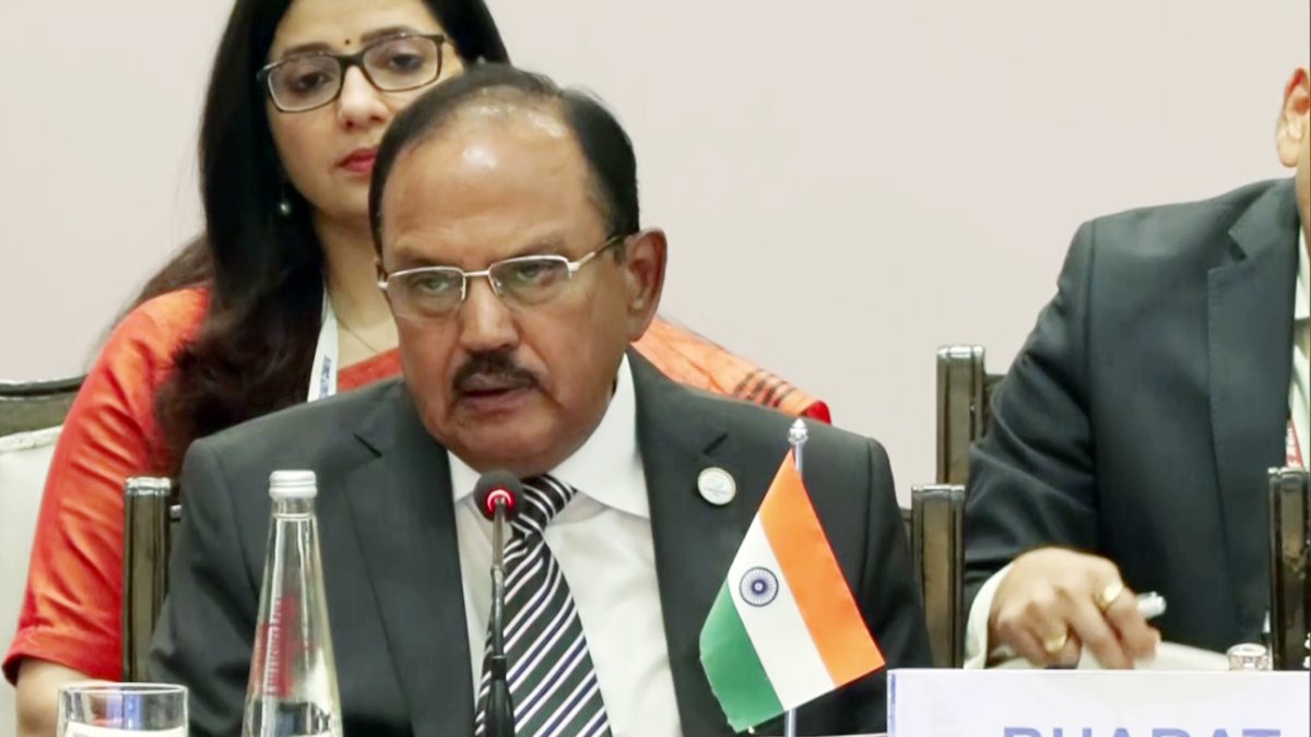 Ajit Doval addresses BIMSTEC security summit in Delhi