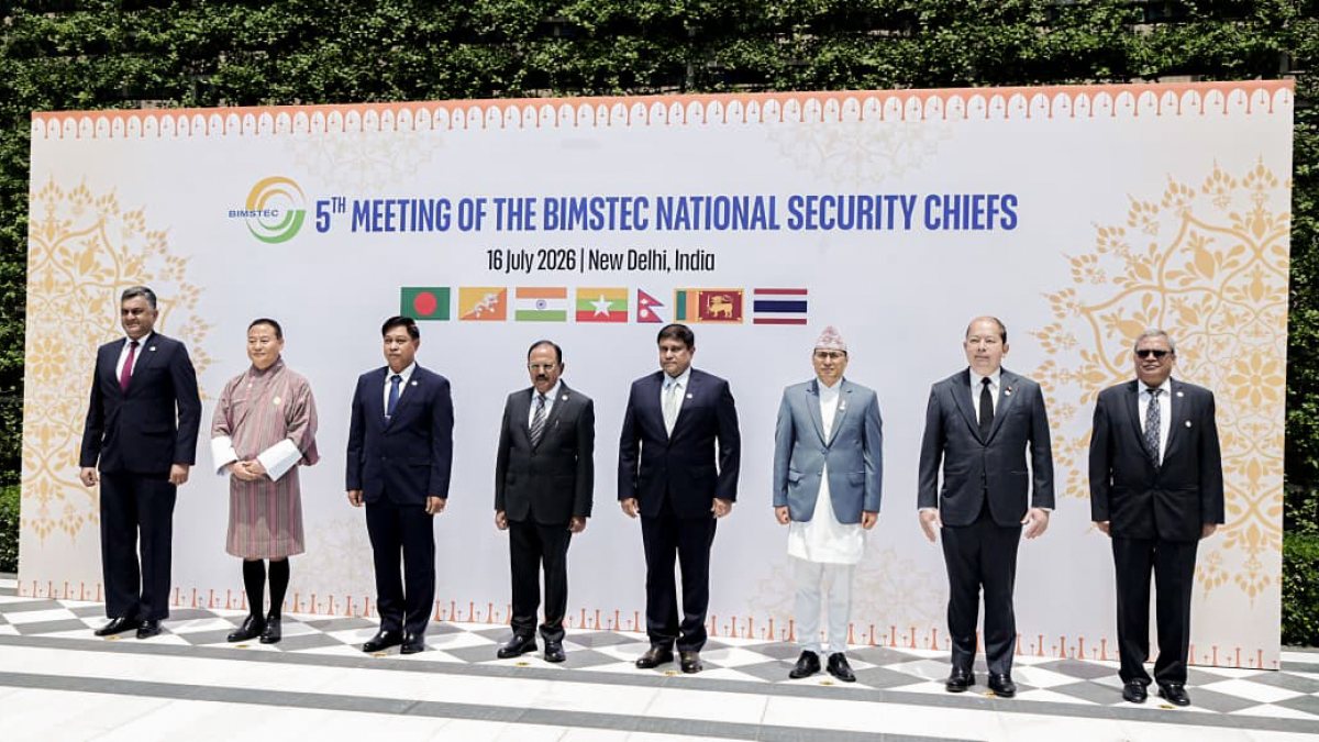 NSA Ajit Doval hosts BIMSTEC security chiefs in New Delhi