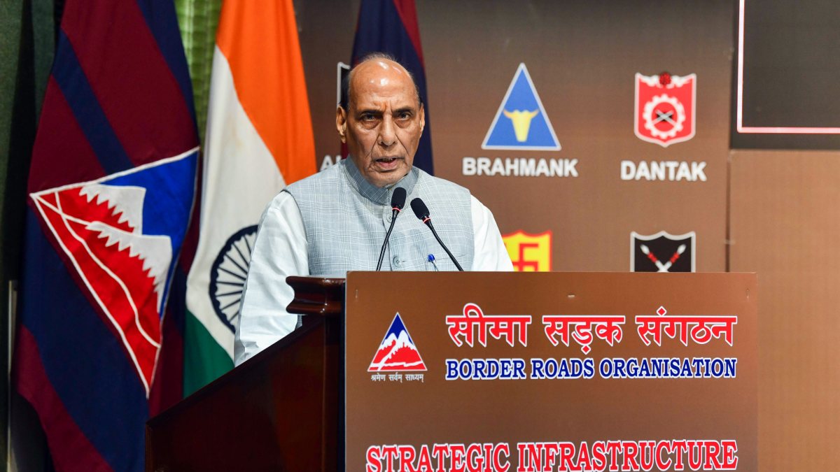 Rajnath Singh addresses BRO's Strategic Infrastructure Conclave in Delhi