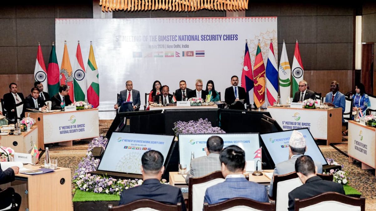 Ajit Doval chairs 5th BIMSTEC National Security Chiefs meeting