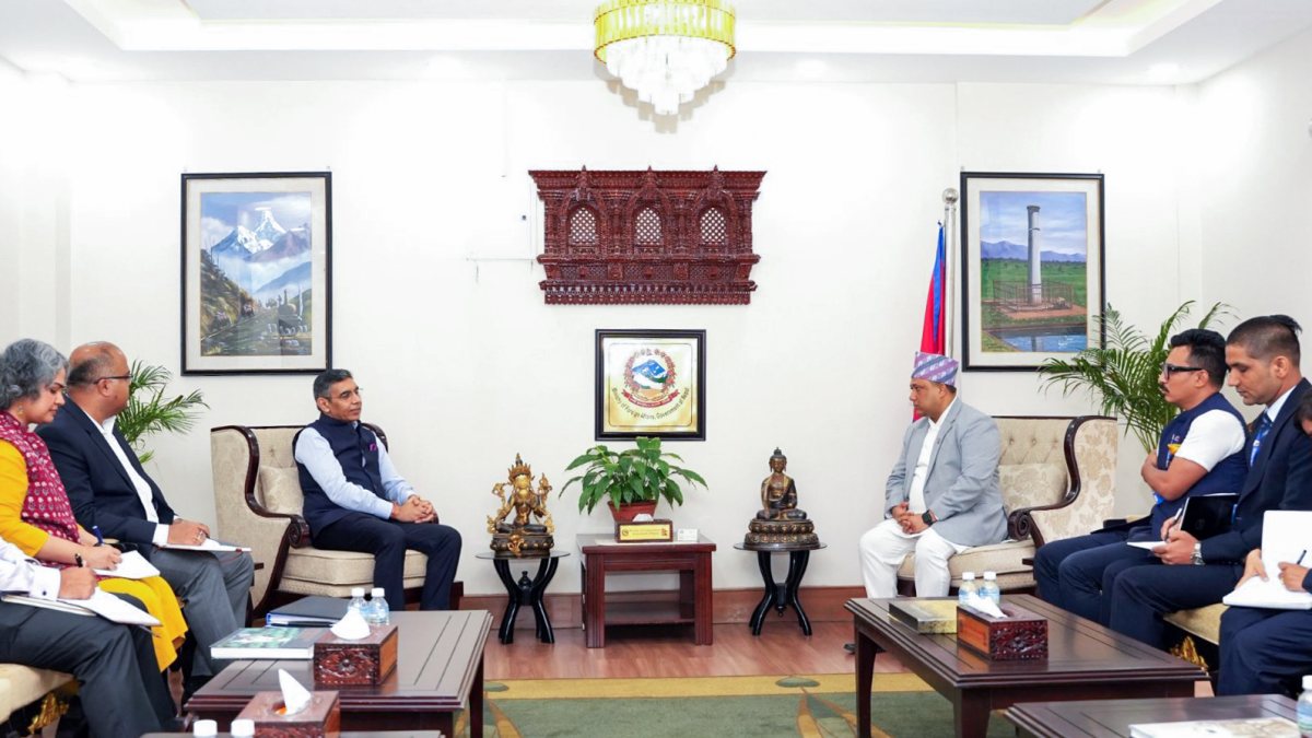 India's Munu Mahawar meets Nepal's foreign minister in Kathmandu