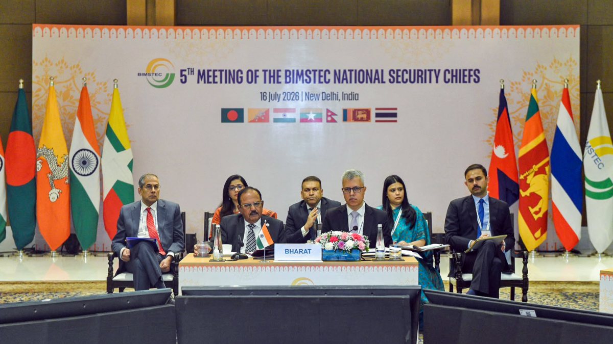 Ajit Doval chairs 5th BIMSTEC security chiefs meet in Delhi