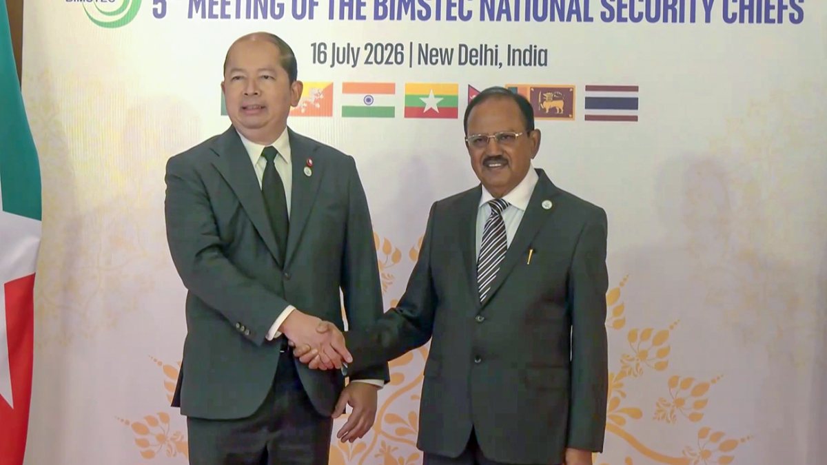NSA Doval meets Thai security chief at BIMSTEC meeting in Delhi
