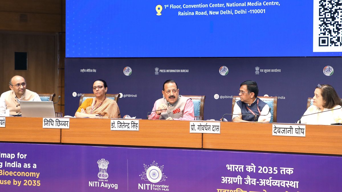 Jitendra Singh launches roadmap for India's bioeconomy by 2035