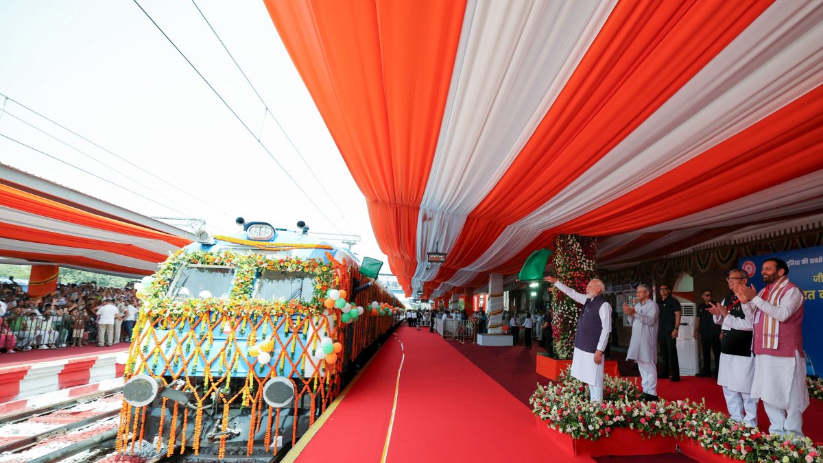 PM Modi flags off India's first hydrogen train in Jind