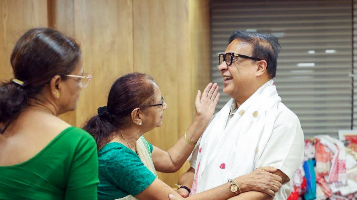 Assam CM Sarma interacts with women in Guwahati