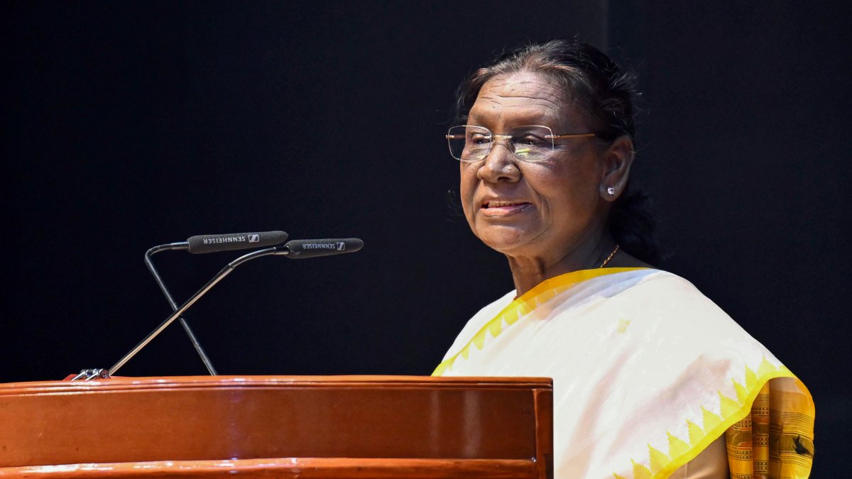 President Murmu addresses Indian Forest Service probationers