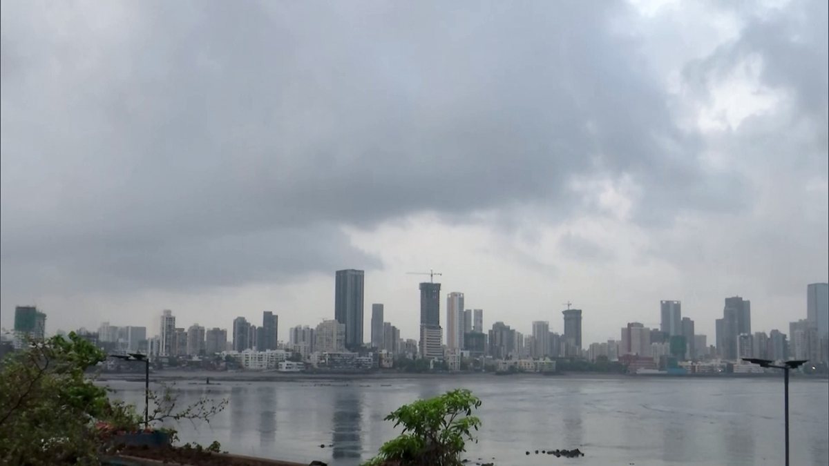 Overcast sky looms over Mumbai