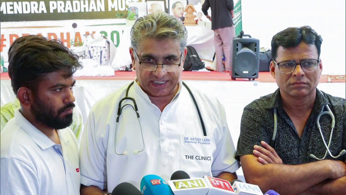 Dr Satish Lamba gives health update on Sonam Wangchuk