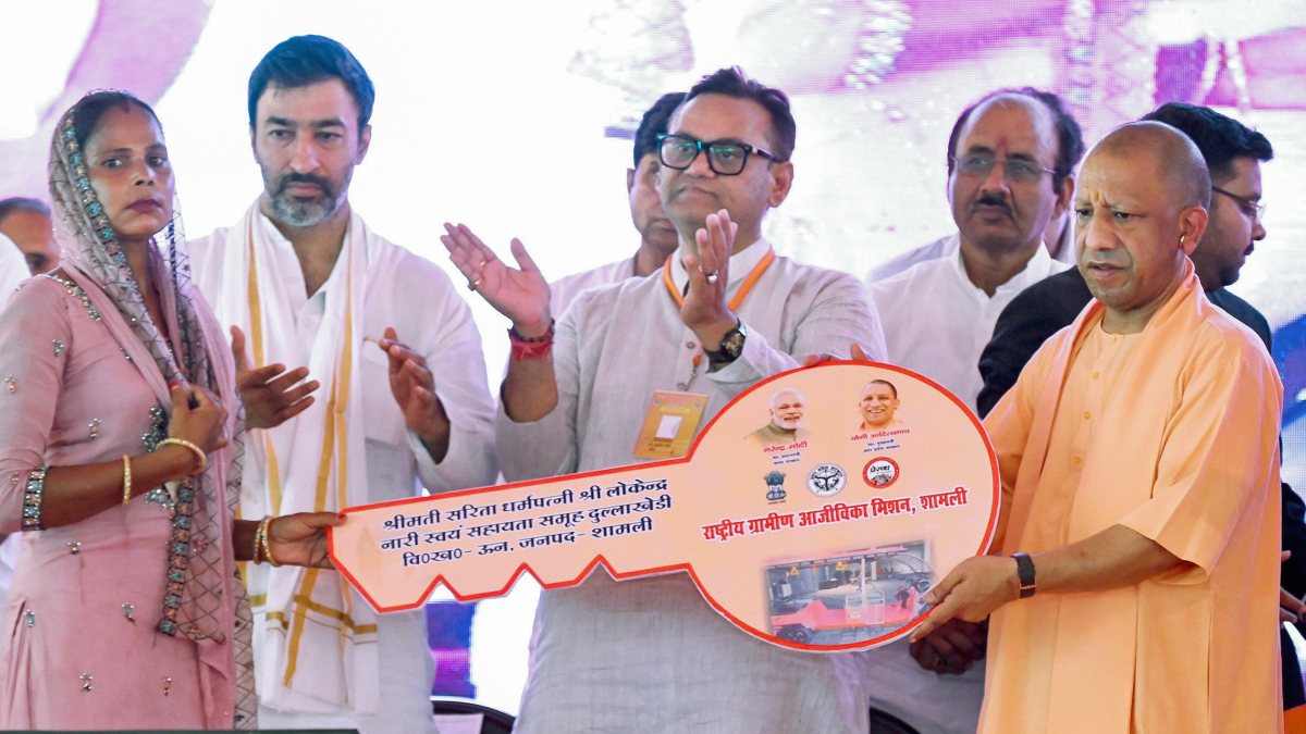 Yogi Adityanath inaugurates 89 development projects in Shamli