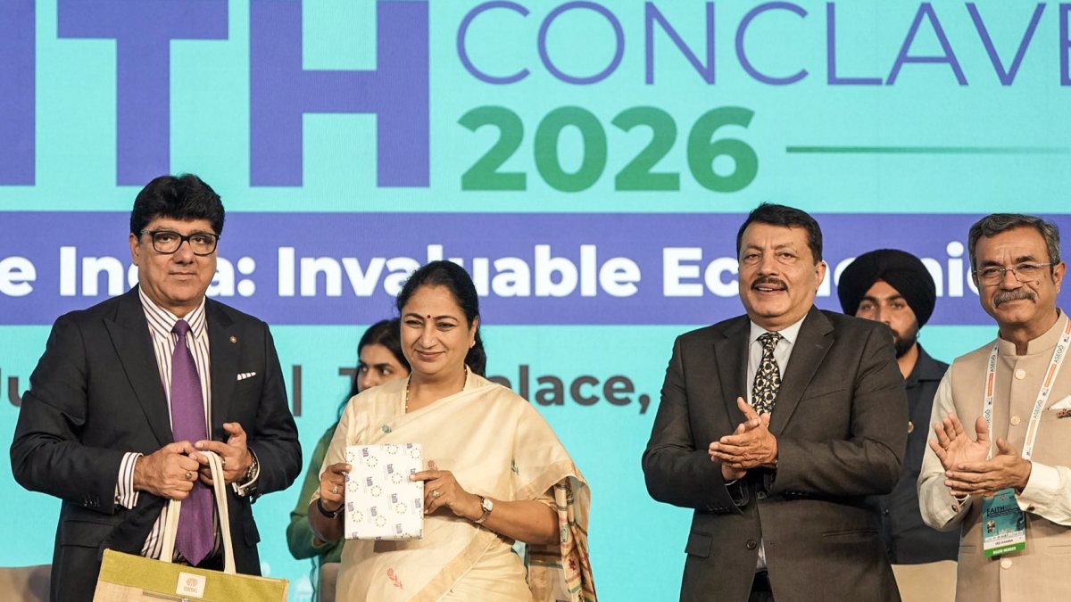 Delhi CM Rekha Gupta at FAITH Tourism Conclave 2026
