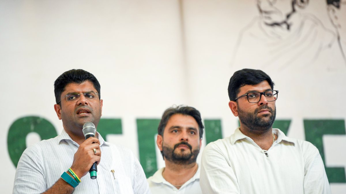 Dushyant Chautala addresses hunger strike over NEET paper leak