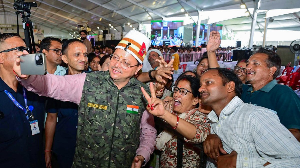 Uttarakhand CM Dhami engages with youth at Agniveer Samvad