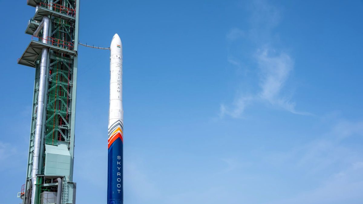 Modi shares image of India's first private orbital rocket launch